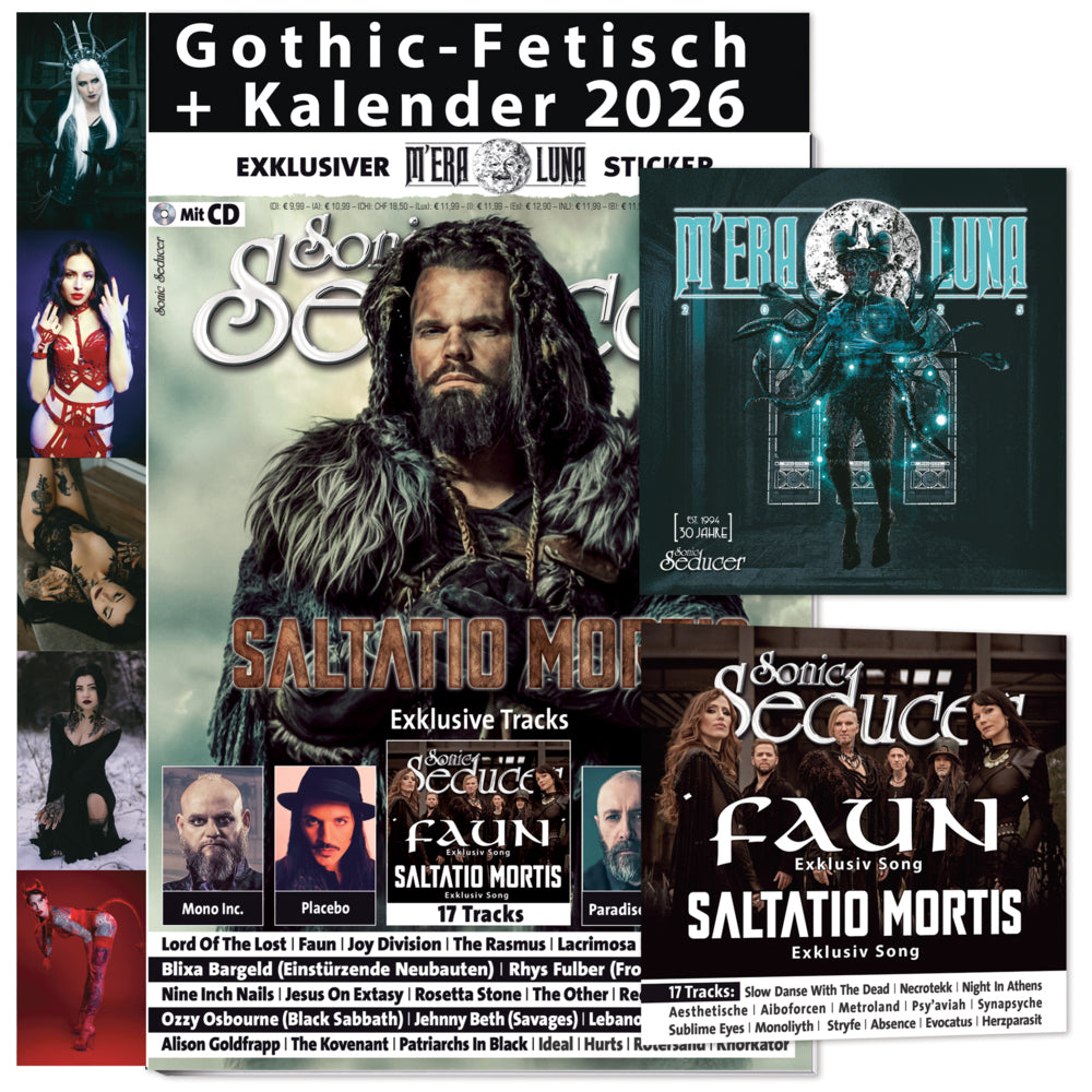Sonic Seducer 09/2025 mit Kalender 2026