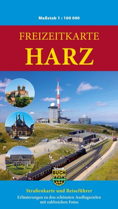 Freizeitkarte Harz (Bernhard Spachmüller)