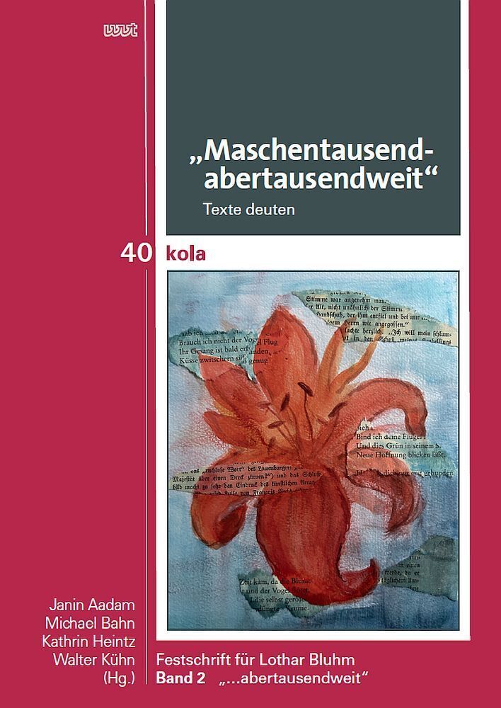 "Maschentausendabertausendweit" Texte deuten (Janin Aadam)