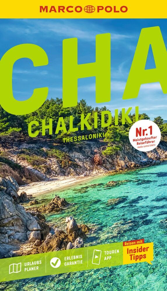 MARCO POLO Reiseführer Chalkidikí, Thessaloníki (Klaus Bötig)