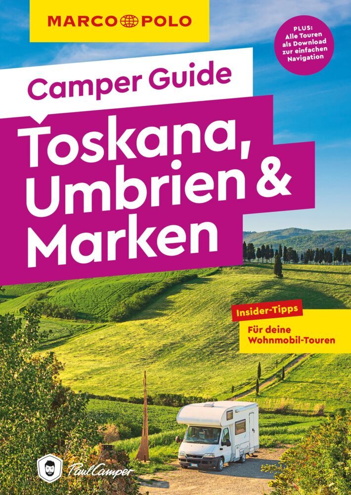 MARCO POLO Camper Guide Toskana, Umbrien & Marken (Elisabeth Schnurrer)