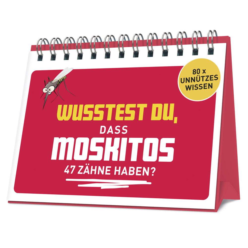 Wusstest du, dass Moskitos 47 Zähne haben? (Naumann & Göbel Verlagsgesellschaft Mbh)