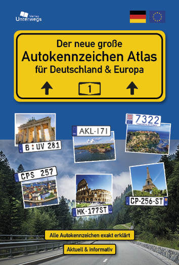 Der große AUTOKENNZEICHEN ATLAS für Deutschland und Europa (Thomas Schlegel)