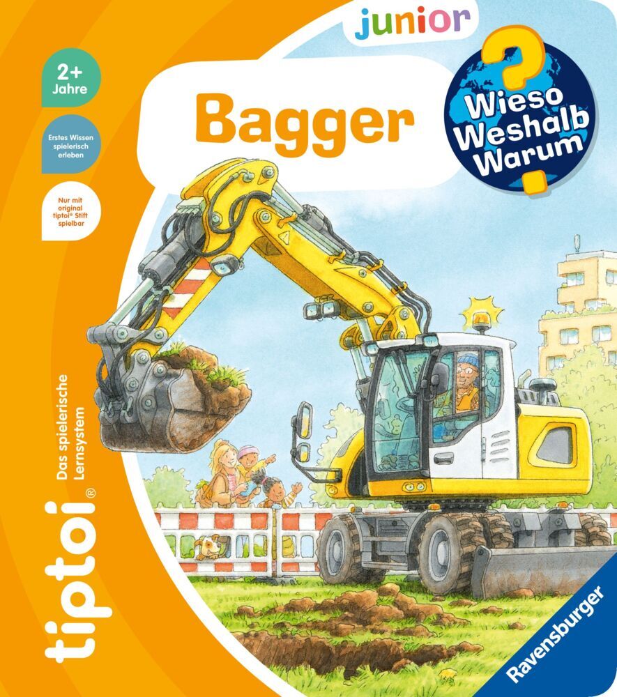 tiptoi® Wieso? Weshalb? Warum? junior - Bagger (Inka Friese)