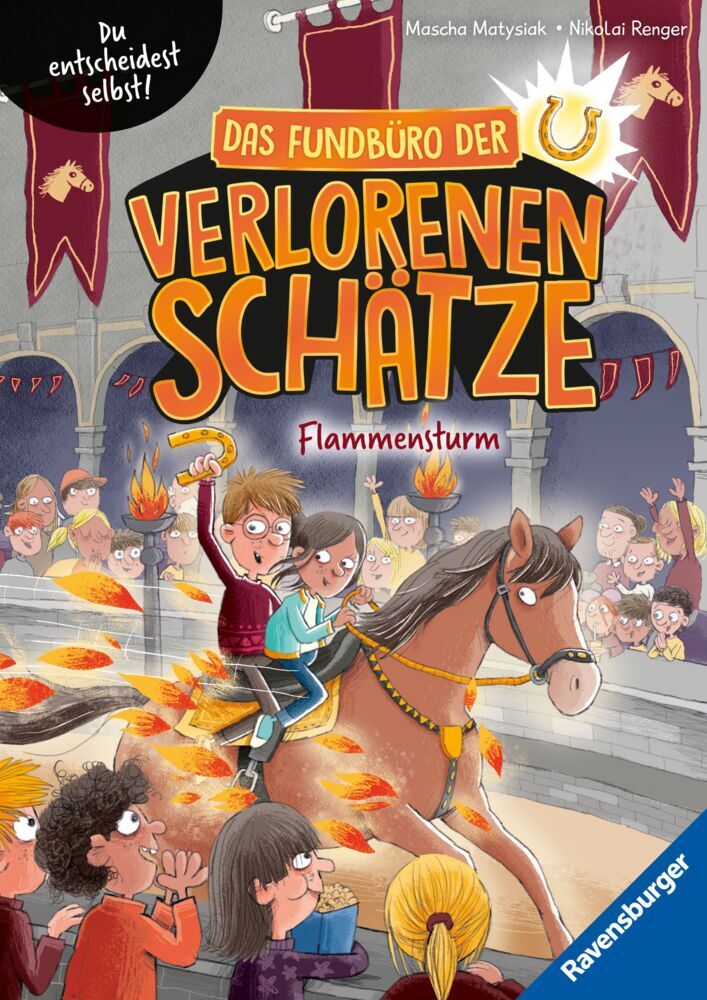 Das Fundbüro der verlorenen Schätze - Flammensturm (Mascha Matysiak)