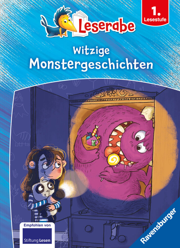 Leserabe Sonderausgaben - Witzige Monstergeschichten (Martin Klein)