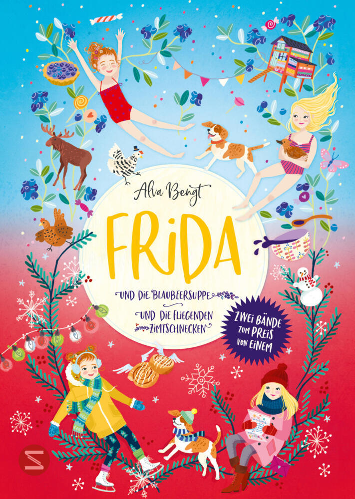 Frida Doppelband (Enthält die Bände 1: Frida und die Blaubeersuppe und Band 2: Frida und die fliegenden Zimtschnecken) (Alva Bengt)