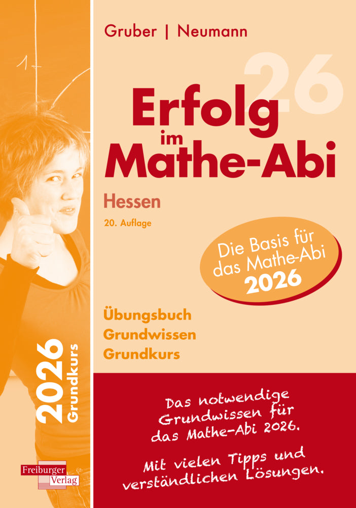 Erfolg im Mathe-Abi 2026 Hessen Grundkurs Grundwissen (Helmut Gruber)