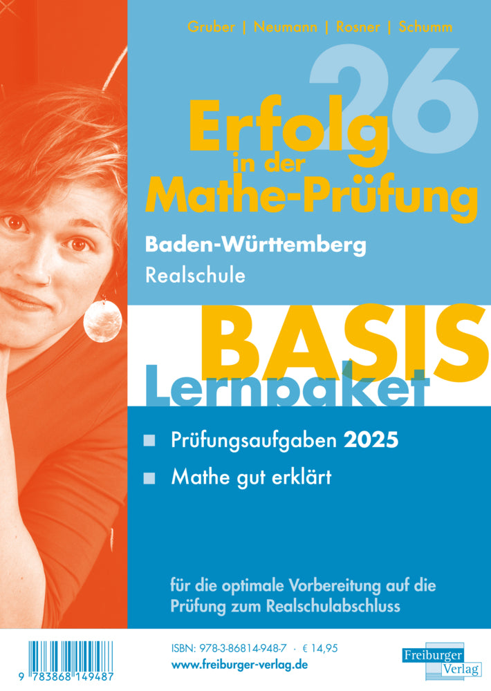 Lernpaket Basis Realschulabschluss 2026 Baden-Württemberg, 2 Teile (Helmut Gruber)