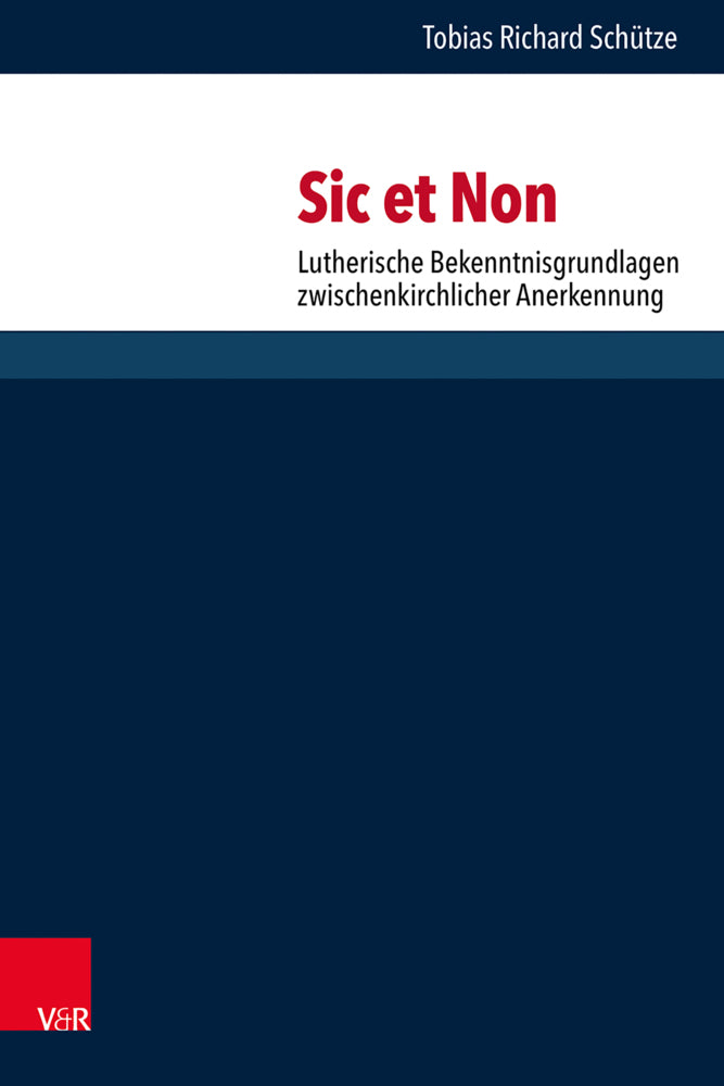 Sic et Non (Tobias Richard Schütze)