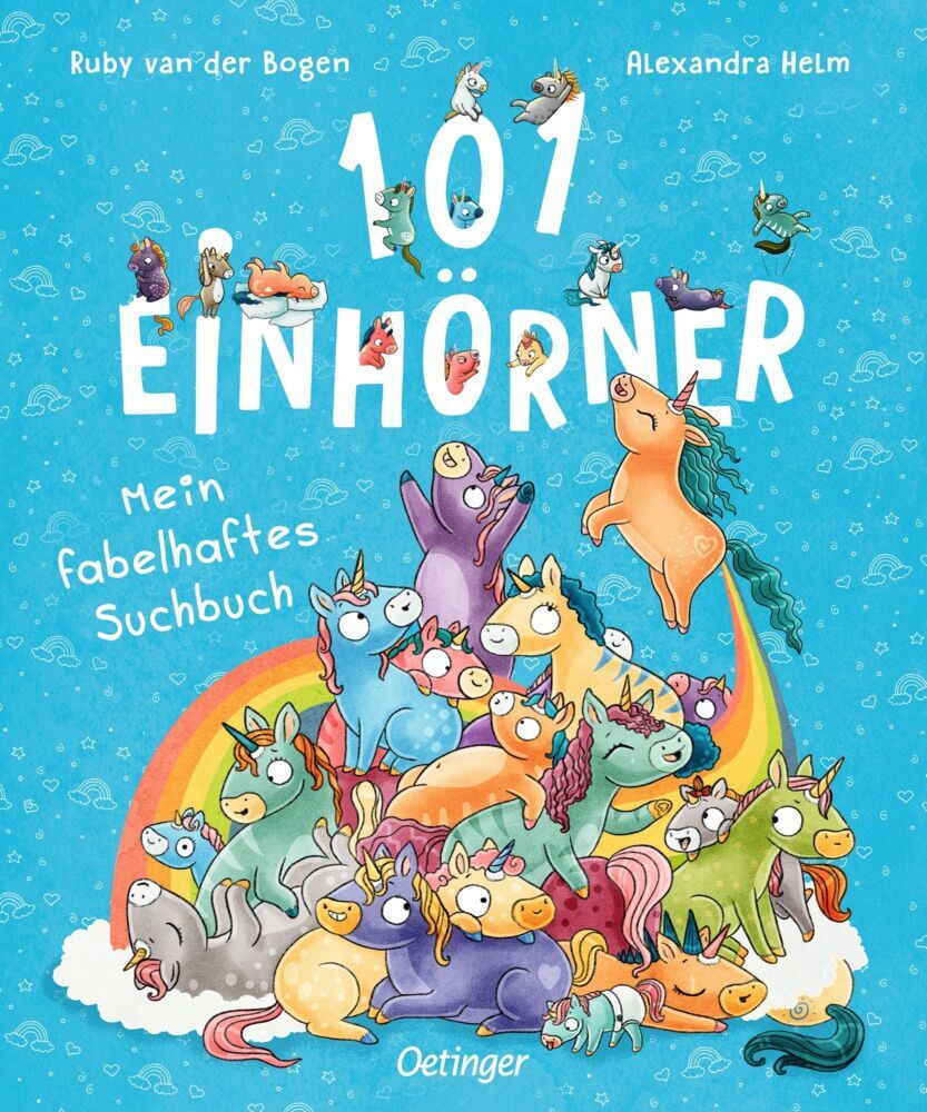 101 Einhörner. Mein fabelhaftes Suchbuch (Ruby Van Der Bogen)