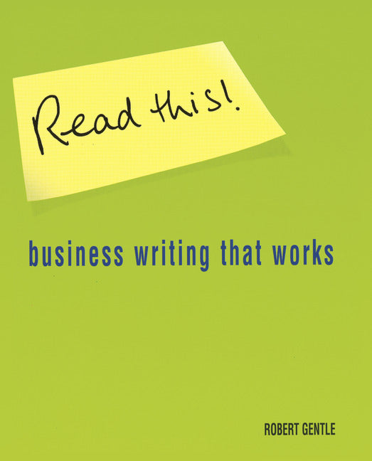 Read This! (Robert Gentle)