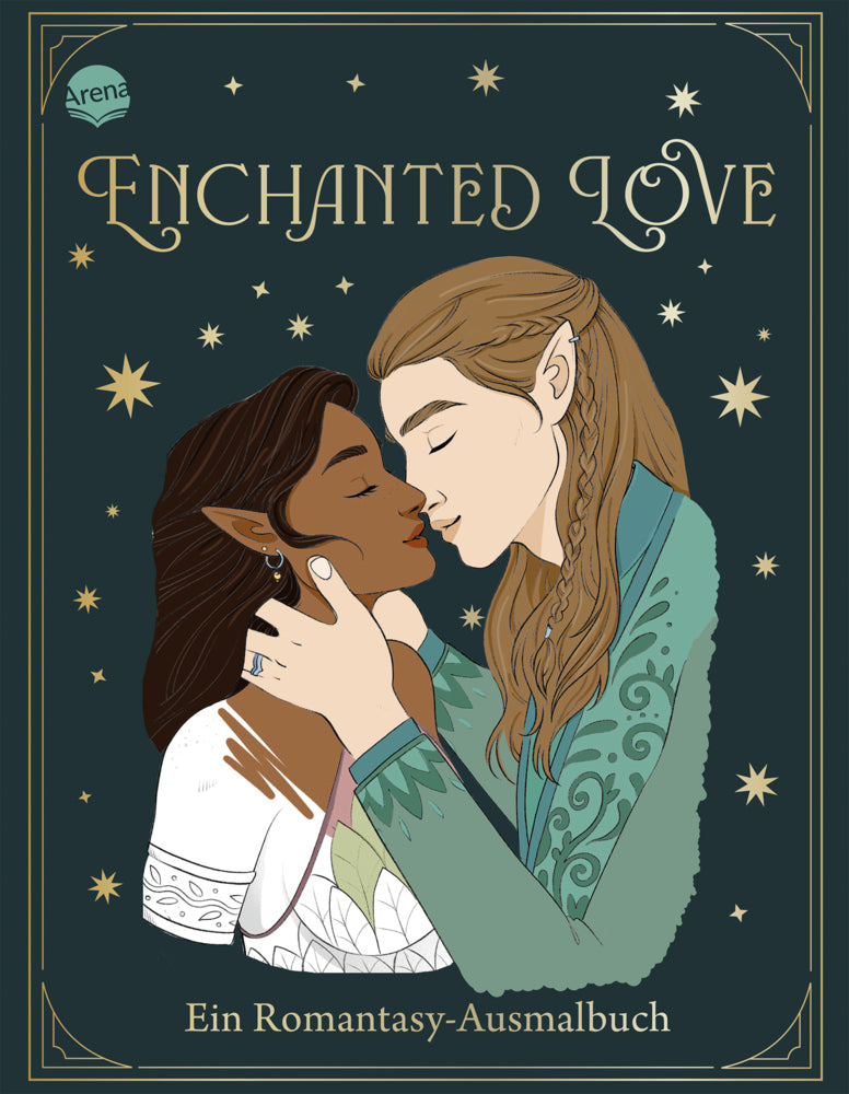 Enchanted Love. Ein Romantasy-Ausmalbuch (Ana Bidault)