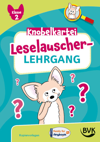 Leselauscher-Lehrgang: Knobelkartei Klasse 2 (Bvk Buch Verlag Kempen - Redaktion)