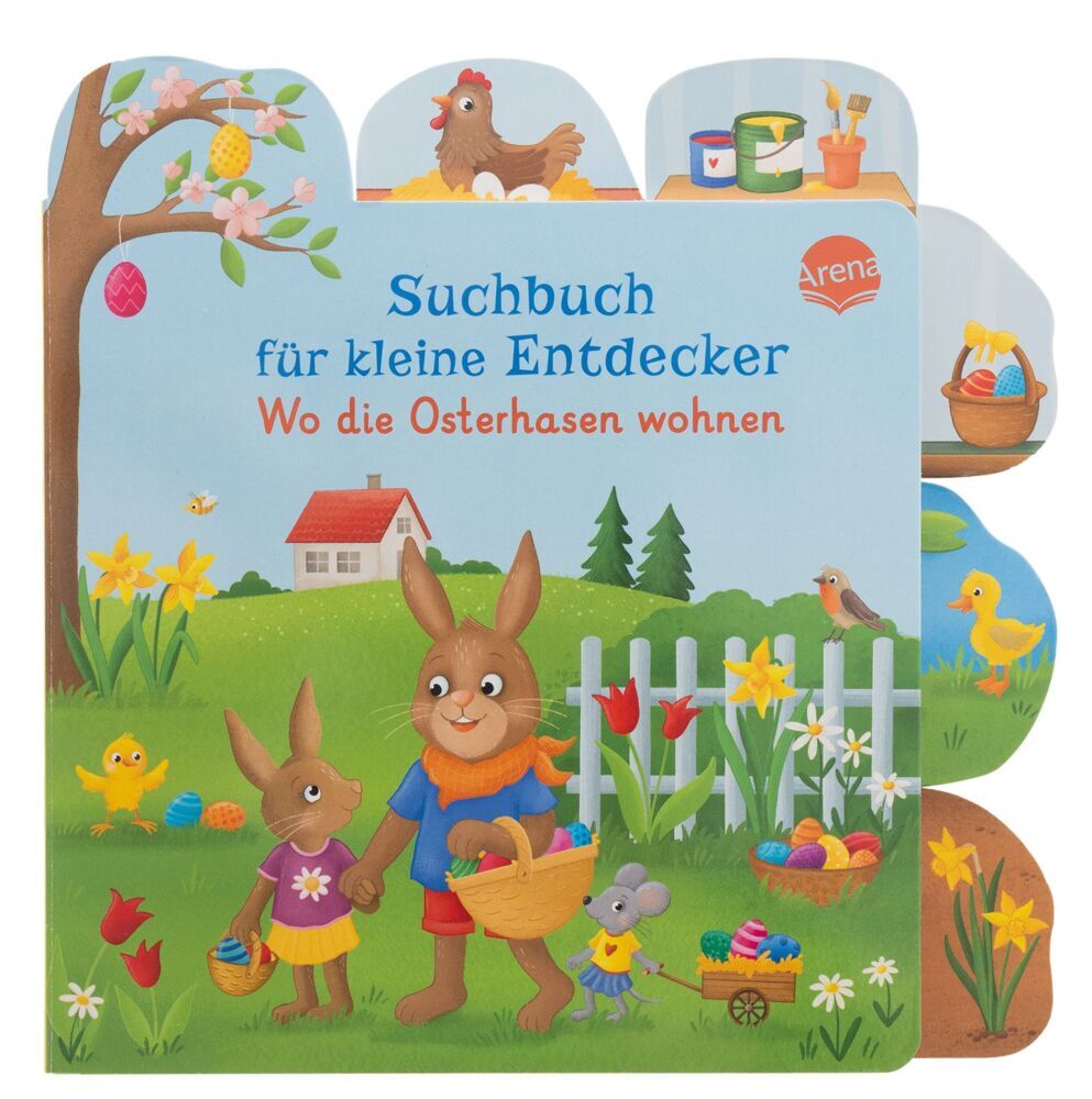 Suchbuch für kleine Entdecker. Wo die Osterhasen wohnen (Tanja Andersen)