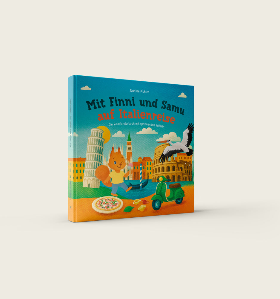 Mit Finni und Samu auf Italienreise (Nadine Pichler)