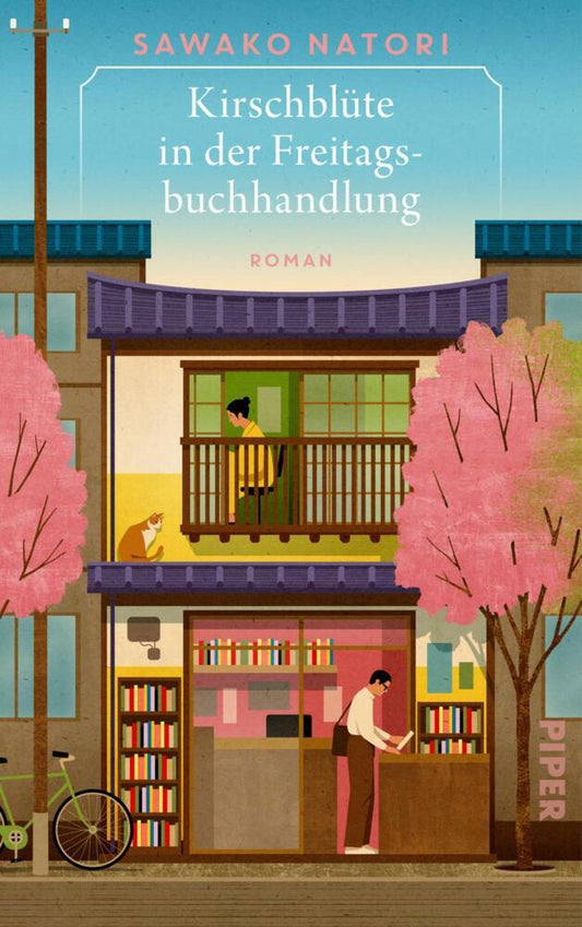 Kirschblüte in der Freitagsbuchhandlung (Sawako Natori)