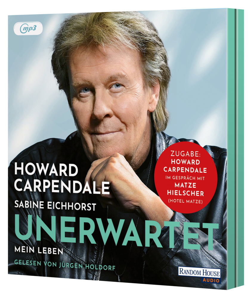 Unerwartet, 2 Audio-CD, 2 MP3 (Howard Carpendale)