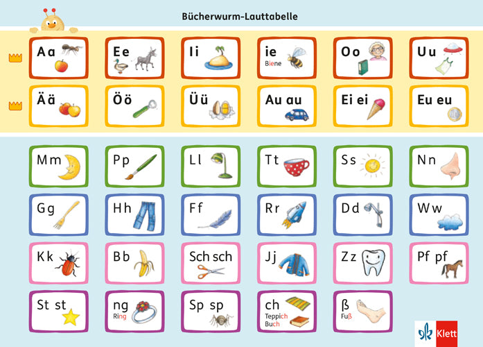Bücherwurm Fibel