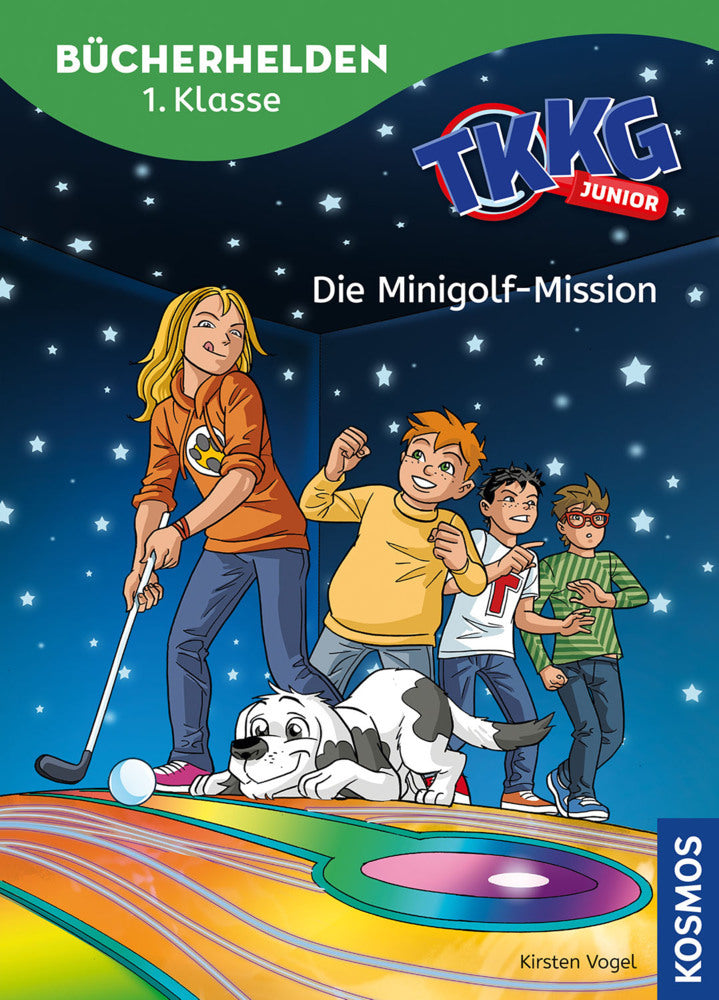 TKKG Junior, Bücherhelden 1. Klasse, Die Minigolf-Mission (Kirsten Vogel)