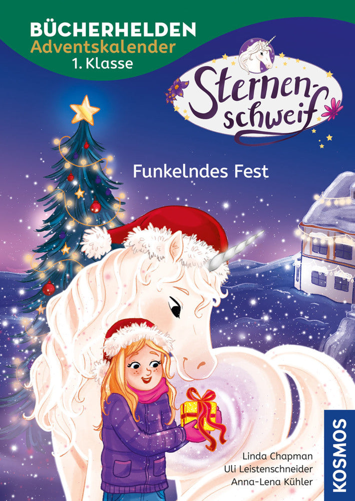 Sternenschweif, Bücherhelden 1. Klasse, Adventskalender, Funkelndes Fest (Linda Chapman)