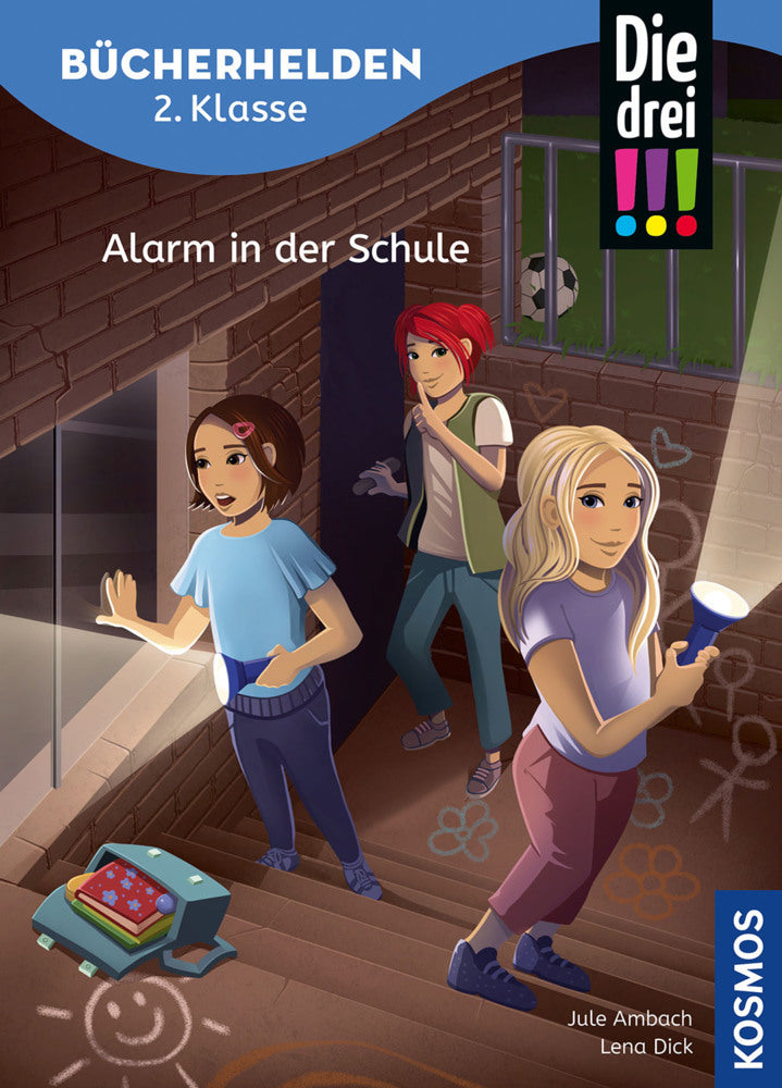 Die drei !!!, Bücherhelden 2. Klasse, Alarm in der Schule (Jule Ambach)