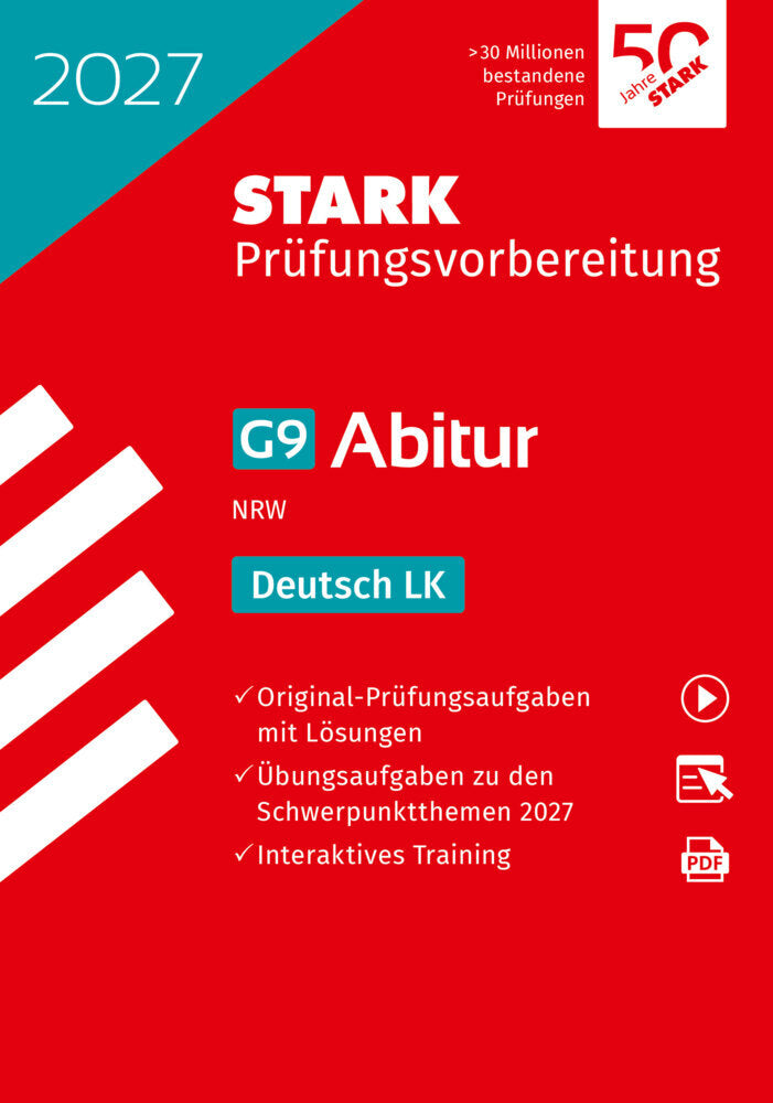 STARK Deutsch LK - Abitur 2027 NRW - Prüfungsvorbereitung, m. 1 Buch, m. 1 Beilage