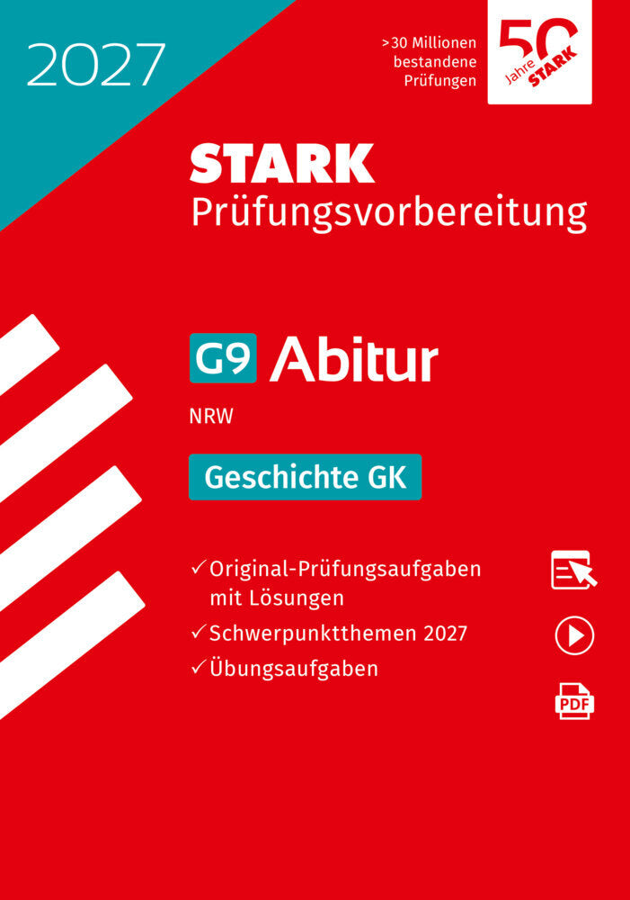 STARK Geschichte GK - Abitur 2027 NRW - Prüfungsvorbereitung, m. 1 Buch, m. 1 Beilage