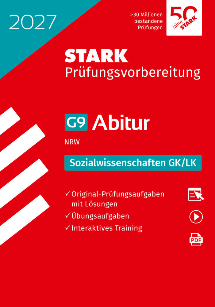 STARK Sozialwissenschaften GK/LK - Abitur 2027 NRW - Prüfungsvorbereitung, m. 1 Buch, m. 1 Beilage