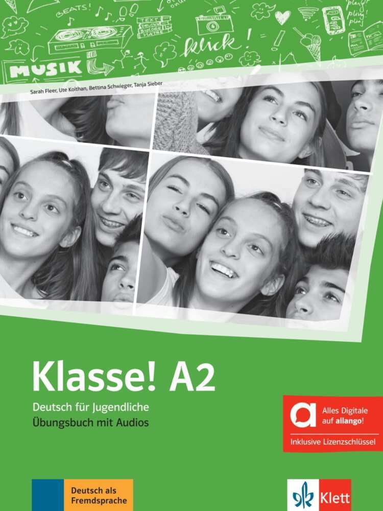 Klasse! A2 - Hybride Ausgabe allango, m. 1 Beilage (Sarah Fleer)