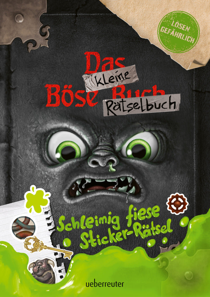 Das kleine Böse Rätselbuch - Schleimig fiese Sticker-Rätsel (Das kleine Böse Buch) (Magnus Myst)