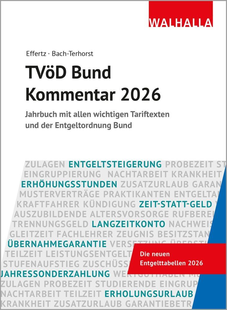 TVöD Bund Kommentar 2026 (Jörg Effertz)