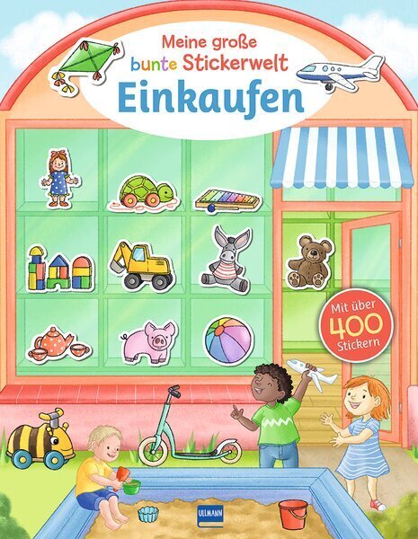 Meine große bunte Stickerwelt - Einkaufen (Ullmann Medien Verlag)