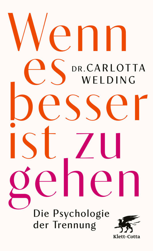 Wenn es besser ist zu gehen (Carlotta Welding)