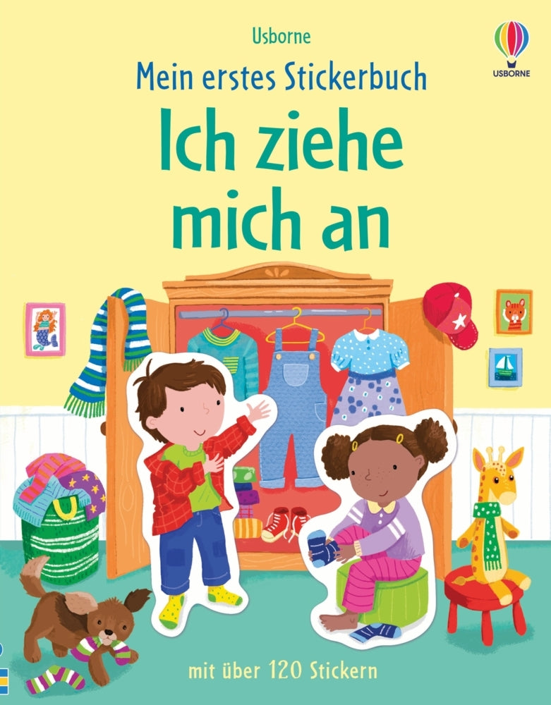 Mein erstes Stickerbuch: Ich ziehe mich an (Jessica Greenwell)