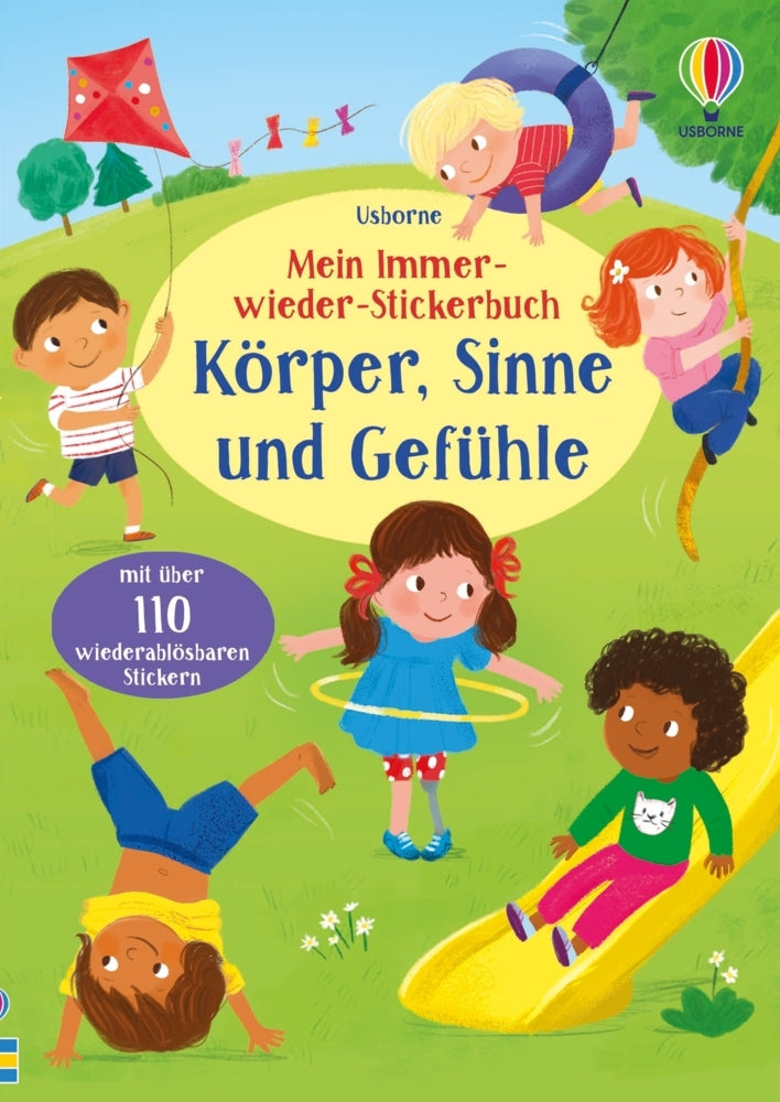 Mein Immer-wieder-Stickerbuch: Körper, Sinne und Gefühle (Caroline Young)