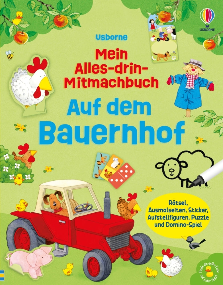Mein Alles-drin-Mitmachbuch: Auf dem Bauernhof (Kirsteen Robson)