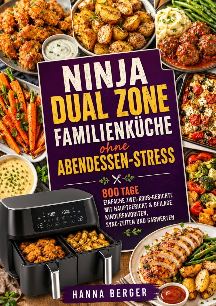 Ninja Dual Zone Familienküche ohne Abendessen-Stress (Hanna Berger)