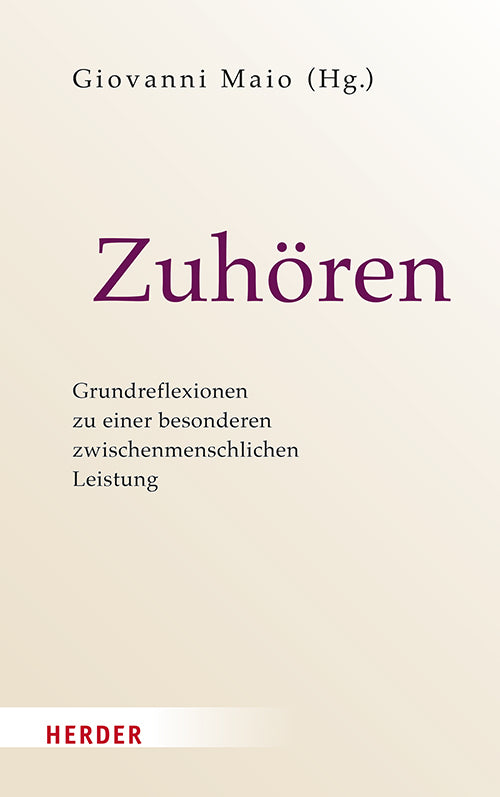 Zuhören (Giovanni Maio)