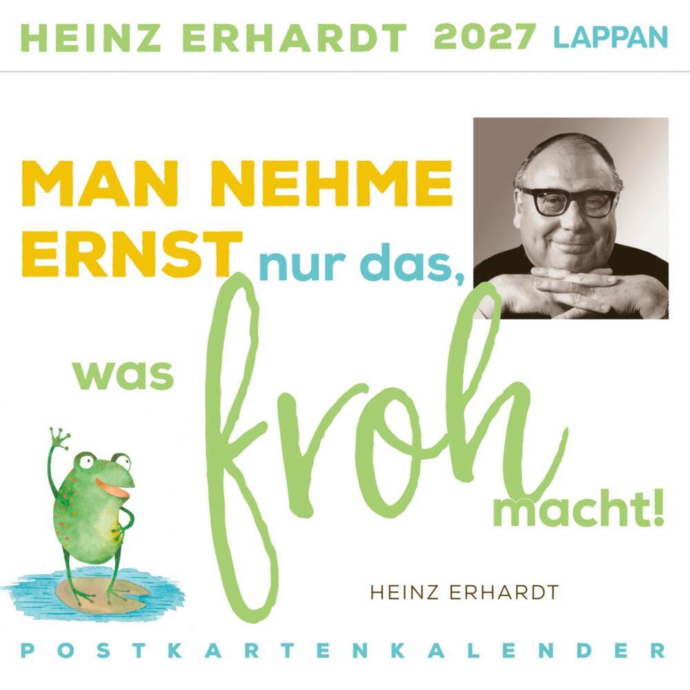 Heinz Erhardt: Postkartenkalender 2027 (Heinz Erhardt)