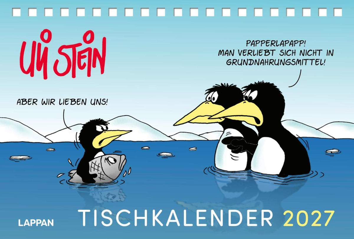 Uli Stein Tischkalender 2027: Monatskalender zum Aufstellen (Uli Stein)