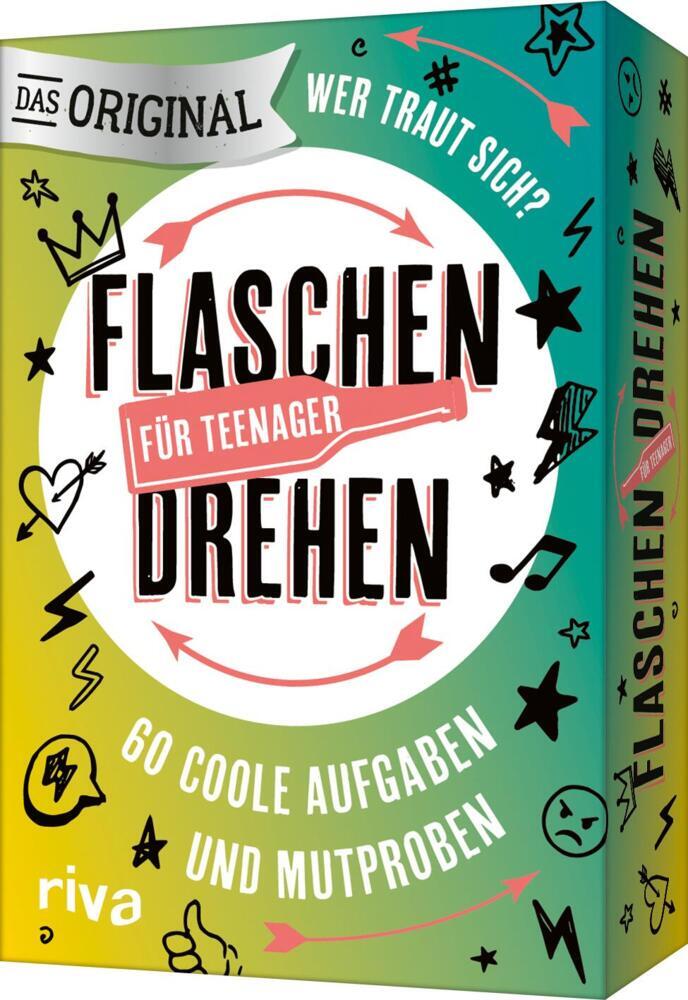 Flaschendrehen - Für Teenager: 60 coole Aufgaben und Mutproben (Sybille Beck)