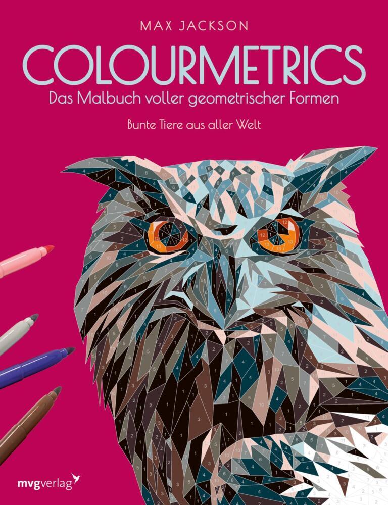 Colourmetrics - Das Malbuch voller geometrischer Formen (Max Jackson)