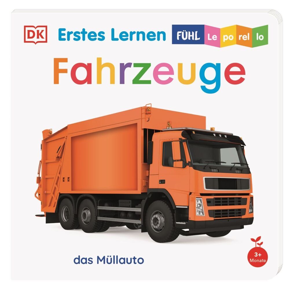Erstes Lernen Fühl-Leporello. Fahrzeuge (Dk Erstes Lernen)