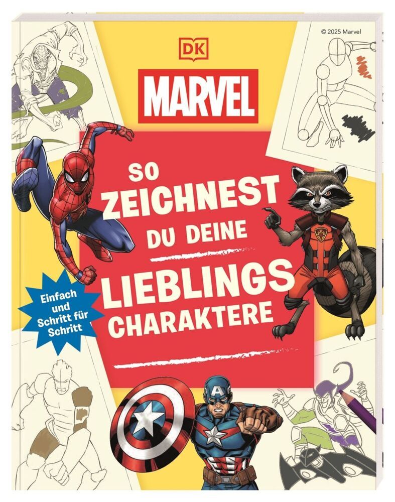 Marvel. So zeichnest du deine Lieblingscharaktere (Dk Verlag - Kids)