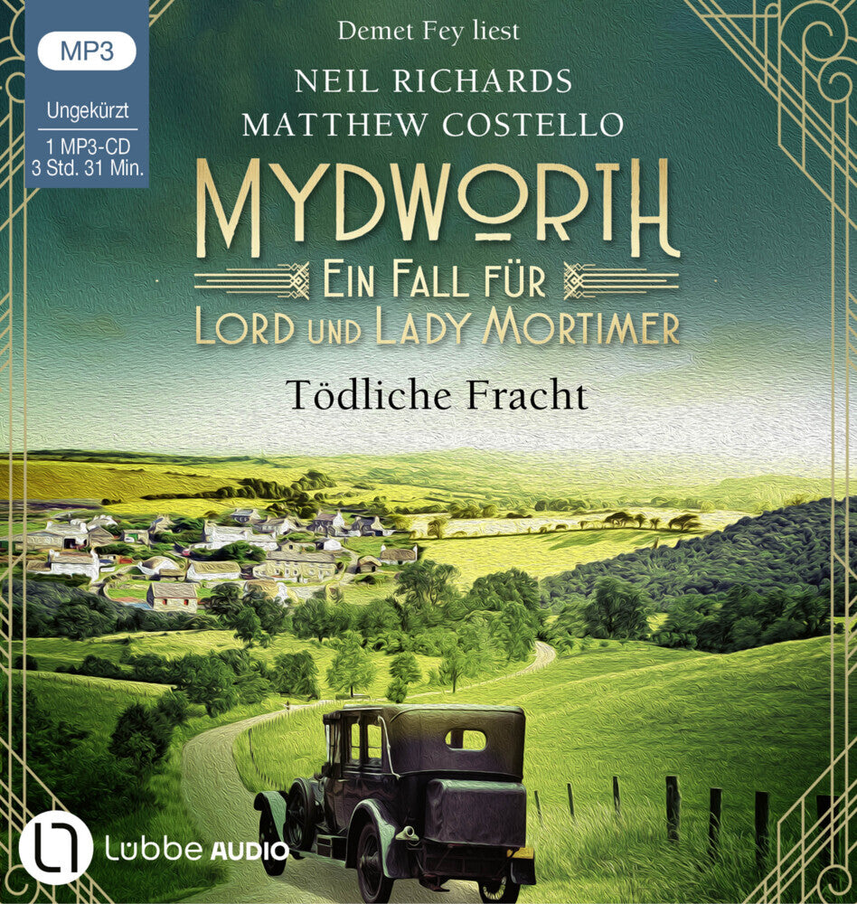 Mydworth - Tödliche Fracht, 1 Audio-CD, 1 MP3 (Matthew Costello)