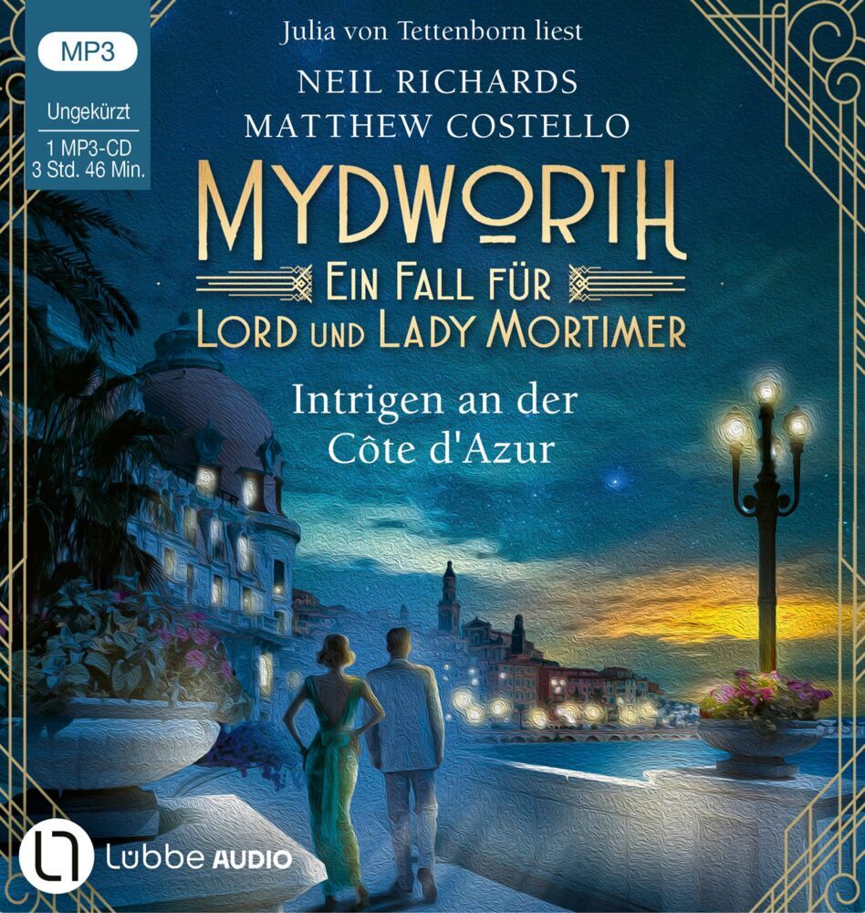 Mydworth - Intrigen an der Côte d'Azur, 1 Audio-CD, 1 MP3 (Matthew Costello)