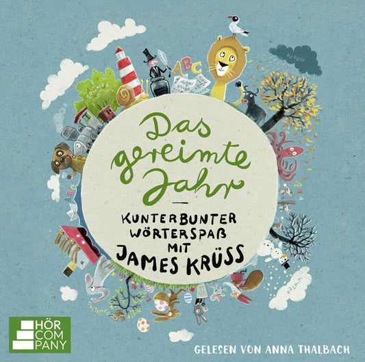 Das gereimte Jahr - Kunterbunter Wörterspaß mit James Krüss, 2 Audio-CD (James Krüss)