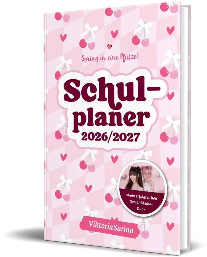 Spring in eine Pfütze! Schulplaner 2026/2027 (Viktoriasarina)