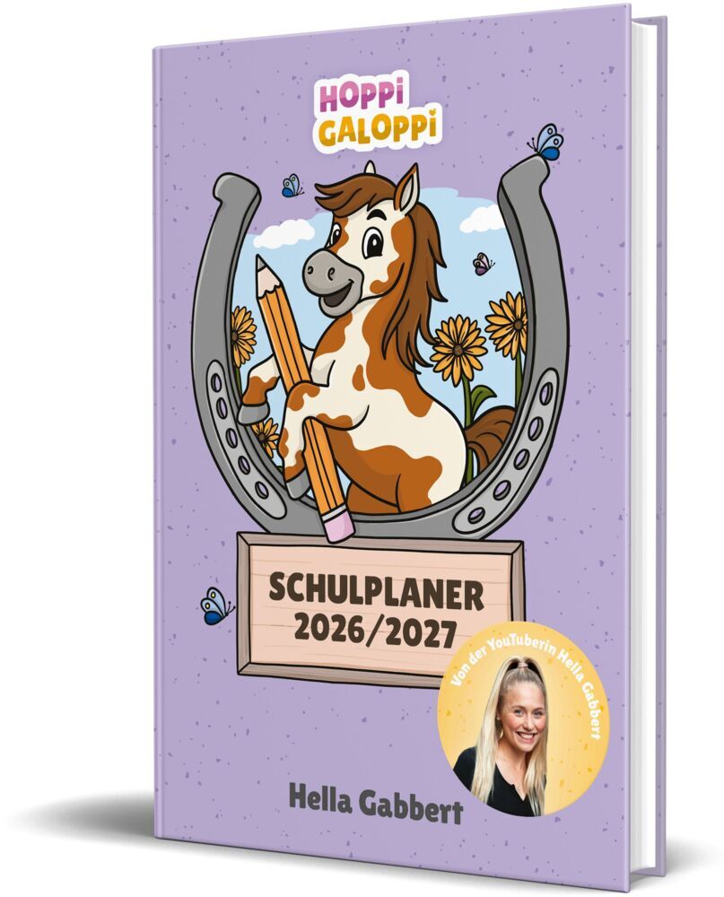 HOPPi GALOPPi Schulplaner 2026/2027 (Hella Gabbert)
